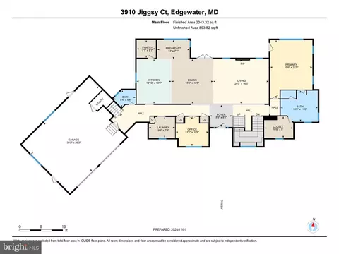 Floorplan - 3910 Jiggsy Ct, Edgewater, MD 21037 photo 1 of 4