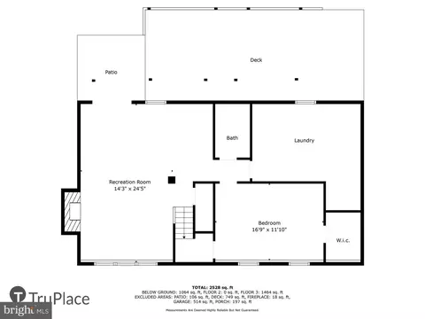 Floorplan - 525 Overhill Dr, Edgewater, MD 21037 photo 3 of 4