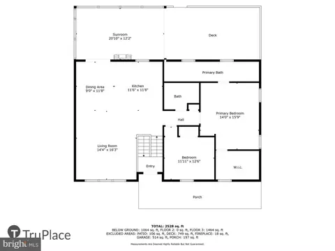 Floorplan - 525 Overhill Dr, Edgewater, MD 21037 photo 4 of 4