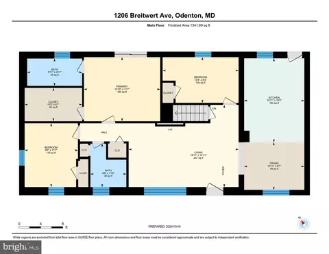 Floorplan - 1206 Breitwert Ave, Odenton, MD 21113 photo 1 of 2
