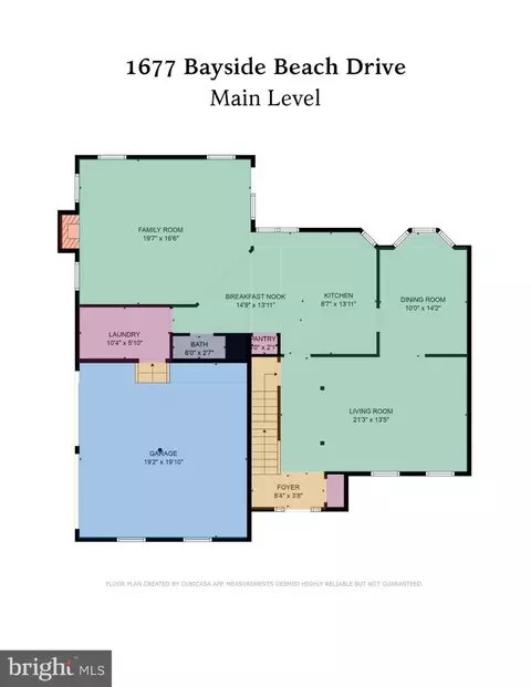 Floorplan - 1677 Bayside Beach Rd, Pasadena, MD 21122 photo 1 of 3