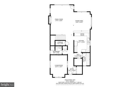 Floorplan - 7019 Bay Front Dr, Annapolis, MD 21403 photo 1 of 3