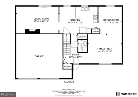 Floorplan - 7712 Tobruk Ct, Hanover, MD 21076 photo 2 of 3