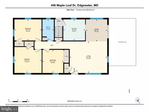 Floorplan - 456 Maple Leaf Dr, Edgewater, MD 21037 photo 2 of 3