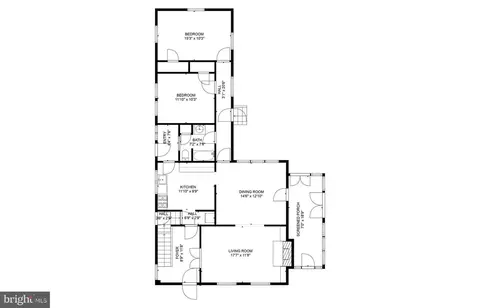 Floorplan - 1411 West St, Annapolis, MD 21401 photo 1 of 4