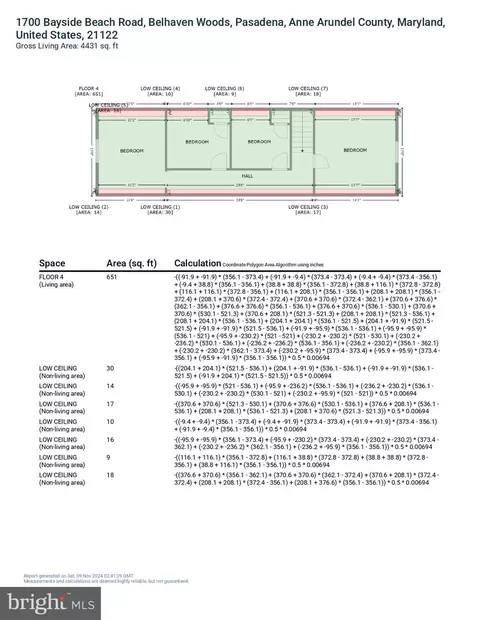Floorplan - 1700 Bayside Beach Rd, Pasadena, MD 21122 photo 8 of 9