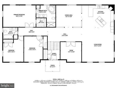 Floorplan - 1700 Bayside Beach Rd, Pasadena, MD 21122 photo 1 of 9