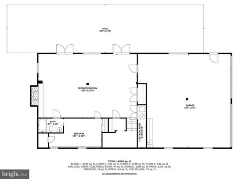 Floorplan - 1700 Bayside Beach Rd, Pasadena, MD 21122 photo 2 of 9