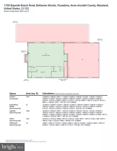 Floorplan - 1700 Bayside Beach Rd, Pasadena, MD 21122 photo 4 of 9