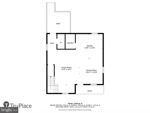 Floorplan - 7768 Outing Ave, Pasadena, MD 21122 photo 3 of 4