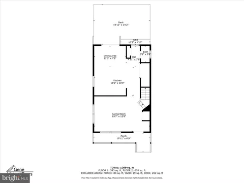 Floorplan - 196 Circle Rd, Pasadena, MD 21122 photo 1 of 3