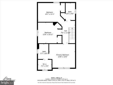 Floorplan - 196 Circle Rd, Pasadena, MD 21122 photo 2 of 3