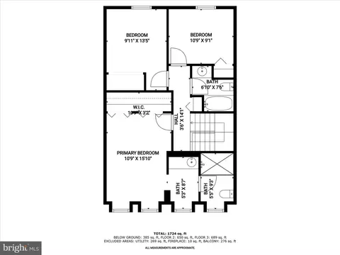Floorplan - 1818 Lang Dr, Crofton, MD 21114 photo 2 of 4