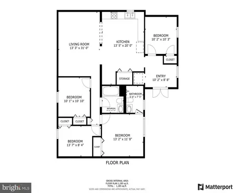 Floorplan - 5207 Nick Rd, Shady Side, MD 20764 photo 1 of 1