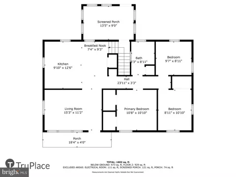 Floorplan - 1361 Ava Rd, Severn, MD 21144 photo 3 of 3