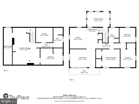 Floorplan - 1361 Ava Rd, Severn, MD 21144 photo 2 of 3