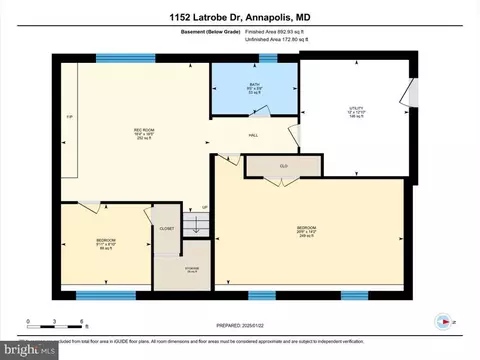 Floorplan - 1152 Latrobe Dr, Annapolis, MD 21409 photo 2 of 2