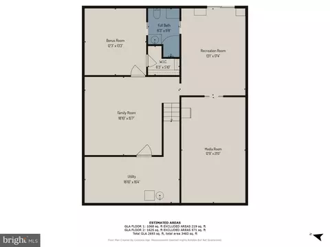 Floorplan - 505 Coover Rd, Annapolis, MD 21401 photo 2 of 3