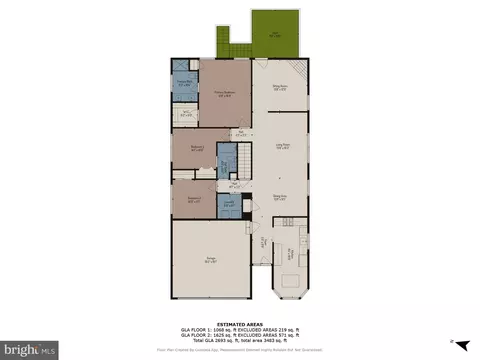 Floorplan - 505 Coover Rd, Annapolis, MD 21401 photo 1 of 3