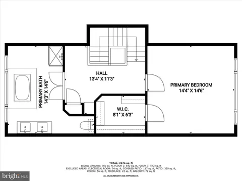 Floorplan - 8165 Bayside Dr, Pasadena, MD 21122 photo 3 of 4