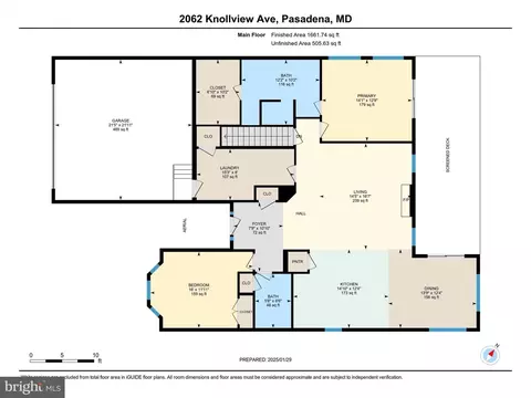 Floorplan - 2062 Knollview Ave, Pasadena, MD 21122 photo 2 of 3