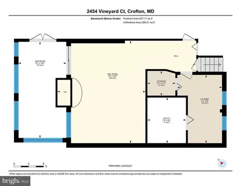 Floorplan - 2454 Vineyard Ln, Crofton, MD 21114 photo 3 of 3