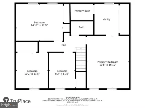 Floorplan - 877 Doris Dr, Arnold, MD 21012 photo 1 of 3
