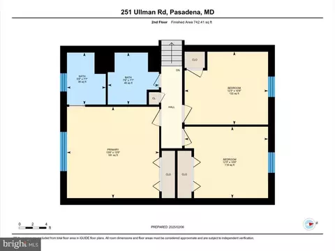 Floorplan - 251 Ullman Rd, Pasadena, MD 21122 photo 2 of 3