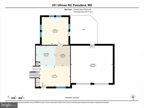 Floorplan - 251 Ullman Rd, Pasadena, MD 21122 photo 1 of 3
