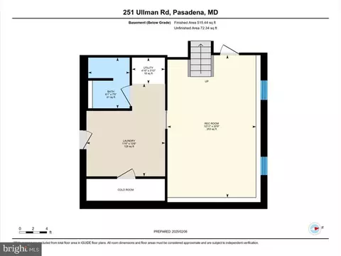 Floorplan - 251 Ullman Rd, Pasadena, MD 21122 photo 3 of 3