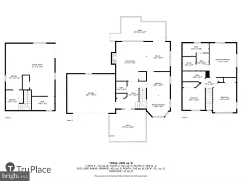 Floorplan - 2980 Friends Rd, Annapolis, MD 21401 photo 1 of 4