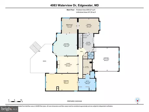 Floorplan - 4083 Waterview Dr, Edgewater, MD 21037 photo 1 of 4
