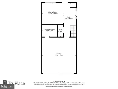 Floorplan - 2575 Debert Cir, Hanover, MD 21076 photo 1 of 4