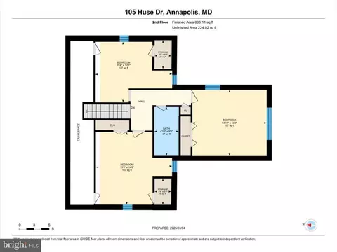 Floorplan - 105 Huse Dr, Annapolis, MD 21403 photo 5 of 6