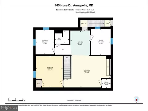 Floorplan - 105 Huse Dr, Annapolis, MD 21403 photo 6 of 6