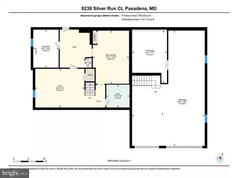 Floorplan - 8238 Silver Run Ct, Pasadena, MD 21122 photo 4 of 4