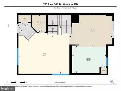 Floorplan - 700 Pine Drift Dr, Odenton, MD 21113 photo 1 of 3