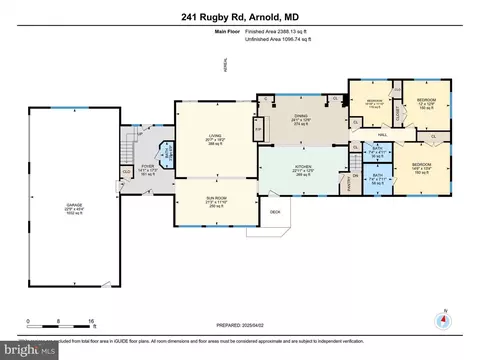 Floorplan - 241 Rugby Rd, Arnold, MD 21012 photo 1 of 3