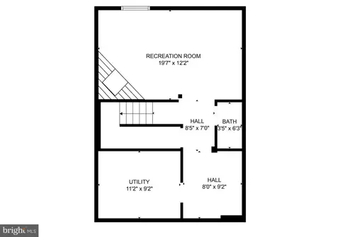 Floorplan - 8051 Croydon Way, Pasadena, MD 21122 photo 1 of 4