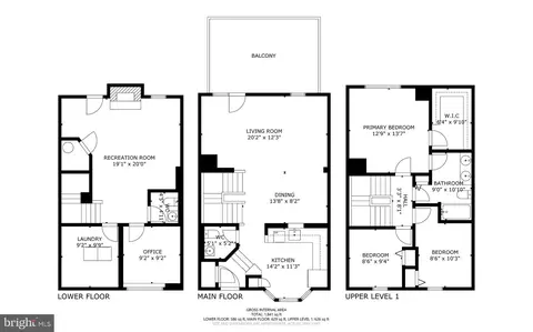 Floorplan - 724 Pine Drift Dr, Odenton, MD 21113 photo 1 of 4