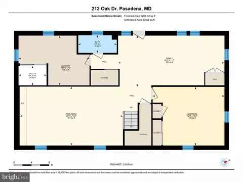 Floorplan - 212 Oak Dr, Pasadena, MD 21122 photo 4 of 4