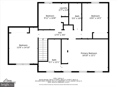 Floorplan - 503 Macmillan Ct, Arnold, MD 21012 photo 3 of 4