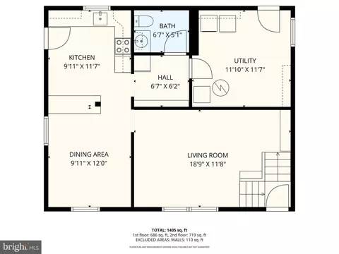 Floorplan - 652 Chapelview Dr, Odenton, MD 21113 photo 1 of 3
