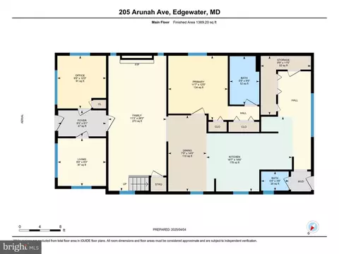 Floorplan - 205 Arunah Ave, Edgewater, MD 21037 photo 1 of 3