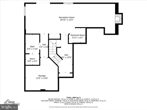 Floorplan - 2805 Erics Ct, Crofton, MD 21114 photo 3 of 3