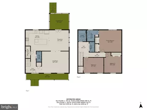 Floorplan - 606 Whittington Pl, Deale, MD 20751 photo 3 of 3