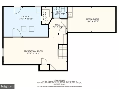 Floorplan - 809 Vacation Dr, Odenton, MD 21113 photo 3 of 4