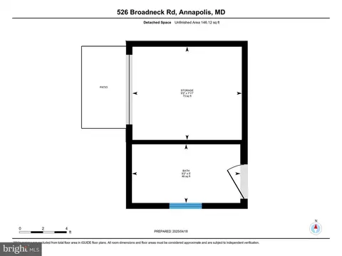 Floorplan - 526 Broadneck Rd, Annapolis, MD 21409 photo 3 of 4