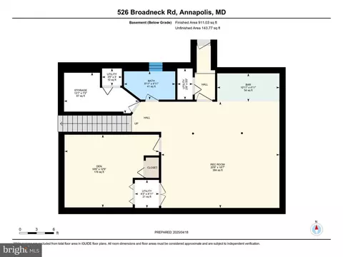 Floorplan - 526 Broadneck Rd, Annapolis, MD 21409 photo 2 of 4