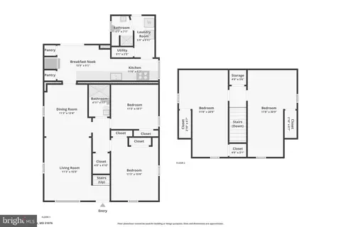 Floorplan - 7195 Ohio Ave, Hanover, MD 21076 photo 2 of 2